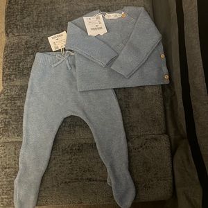 NWT Zara Baby Two Piece Sweater Set. Size 3-6 Months